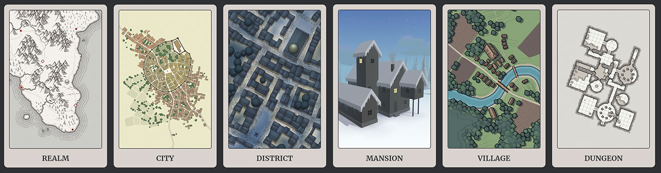 Free map generators for tabletop role-playing games and worldbuilding